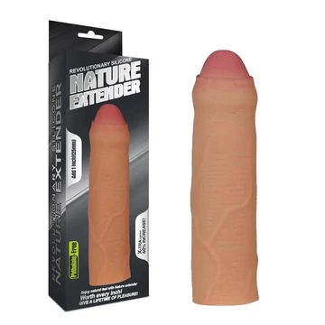 Lovetoy Revolutionary Silicone Nature Extender 2 - péniszhosszabbító, testszínű