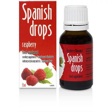 Cobeco - Spanish drops Raspberry 15ml - málna ízű vágyfokozó 