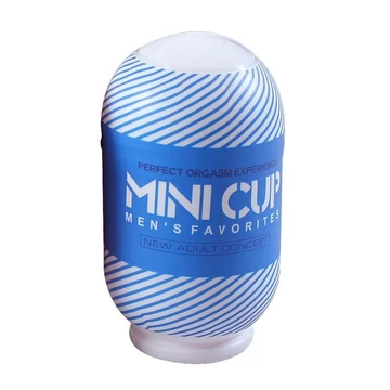 Shequ Minicup - tojás maszturbátor, kék