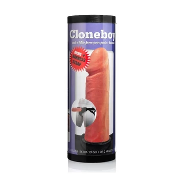 Cloneboy Dildo &amp; Harness Strap - 3D-s pénisz klónozó 