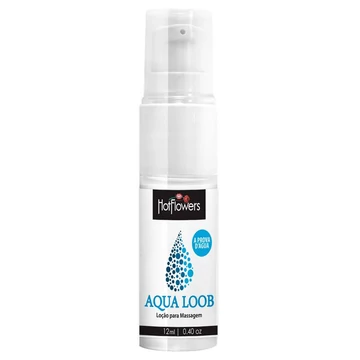 Hot Flowers Aqua Loob Water-based lubricant Cold Effect 12ml - hűsítő hatású vízbázisú síkosító 