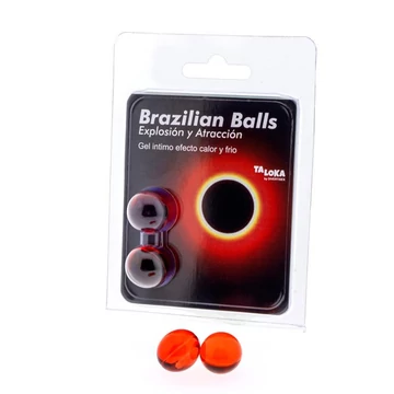 Brazilian Balls Set 2 Heat and Cold Effect - hűsítő és forrósító hatású síkosító golyó 