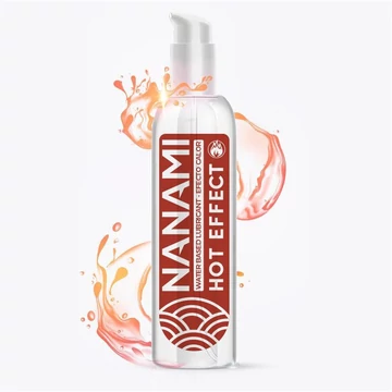 Nanami Water Based Lubricant Hot Effect 150ml - melegító hatású vízbázisú síkosító 